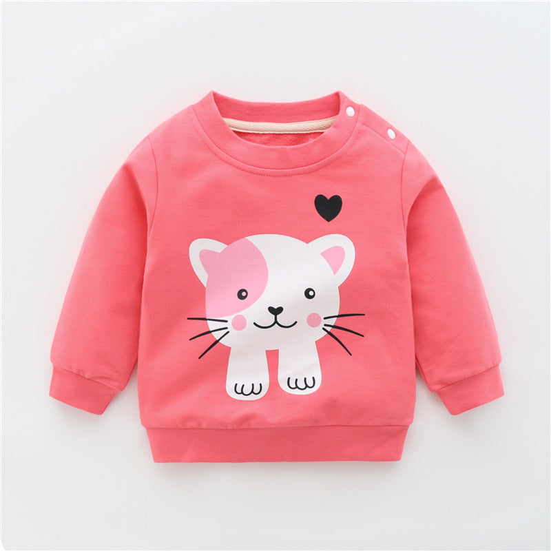 Spring Children's Long Sleeve Tops