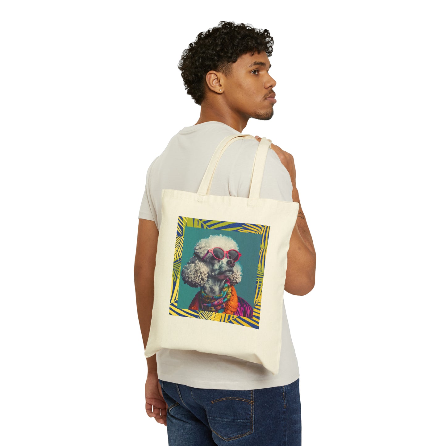 “FiFi Has Arrived” Cotton Canvas Tote Bag