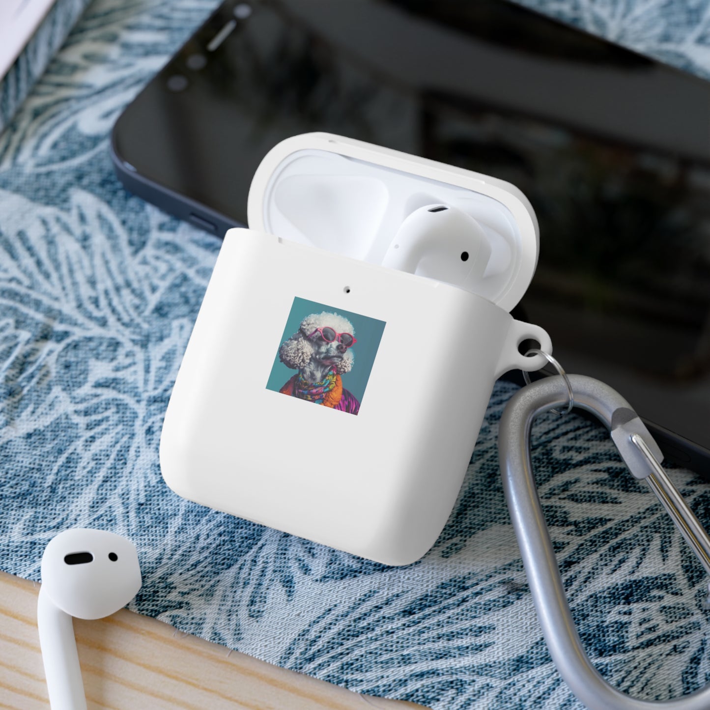 compatible AirPods case 1 and 2 Case Cover dog Printed