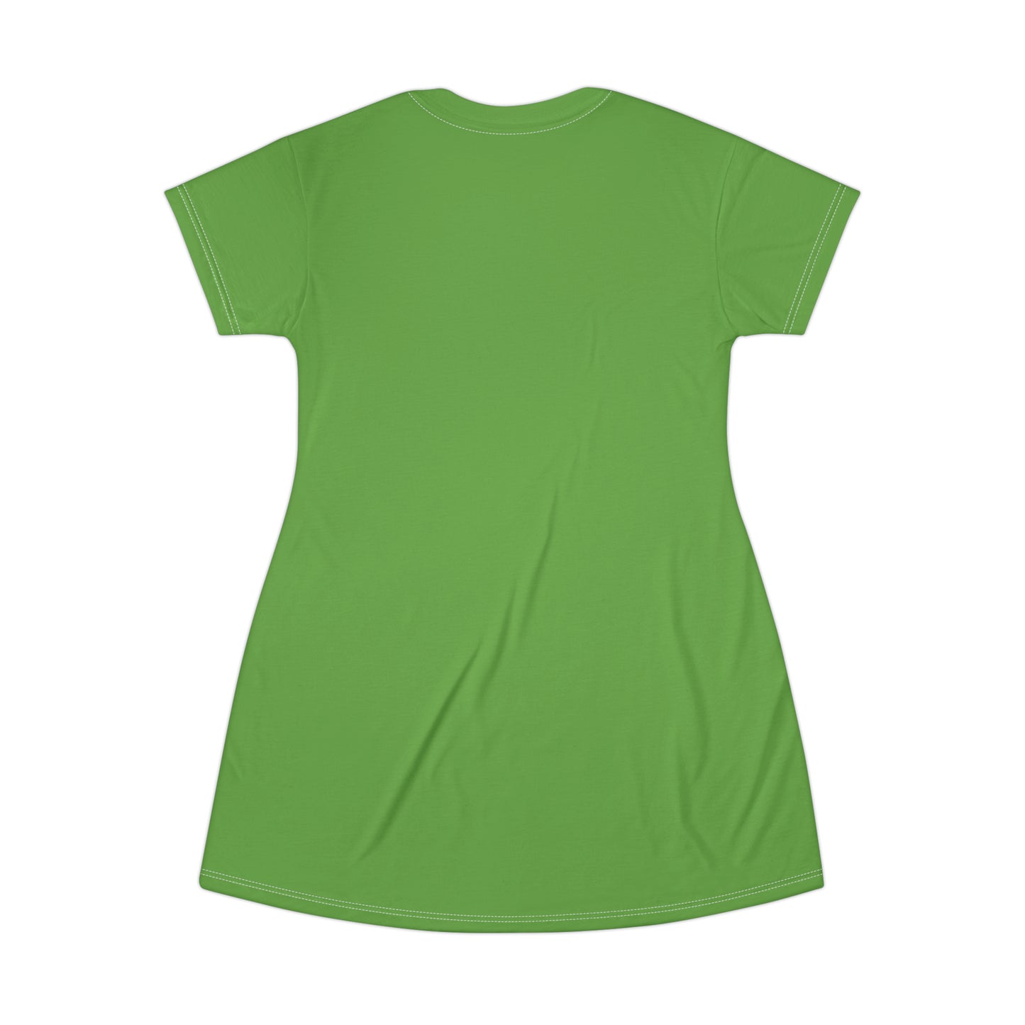 Women’s Casual green T-Shirt dress “FiFi Has Arrived”