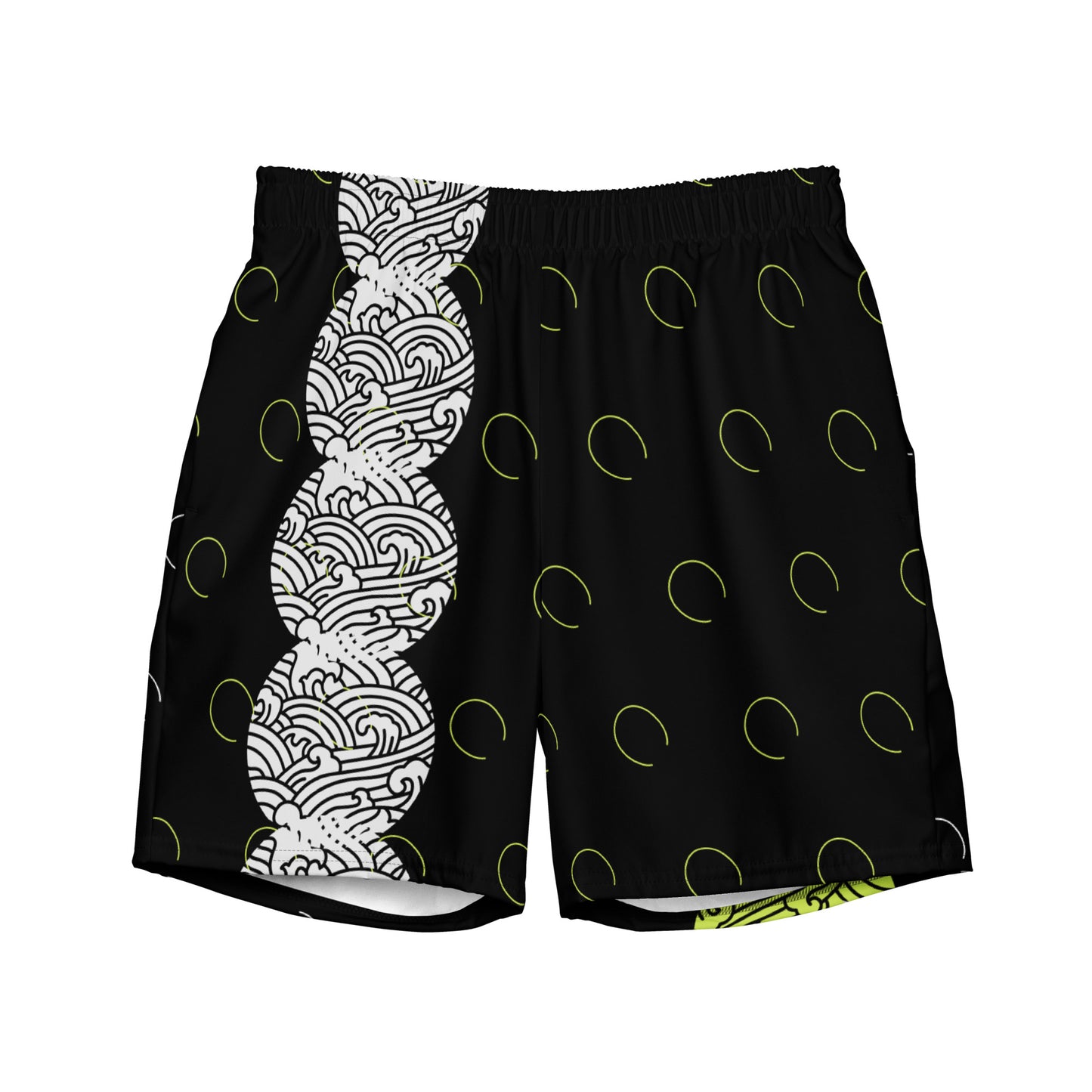 Men's wave swim trunks