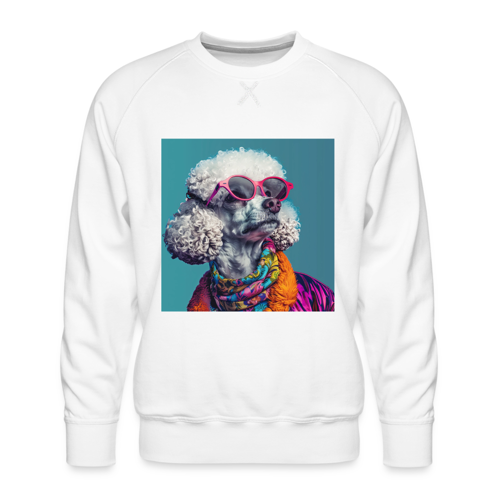 “FiFi Has Arrived” Men’s Premium Sweatshirt - white