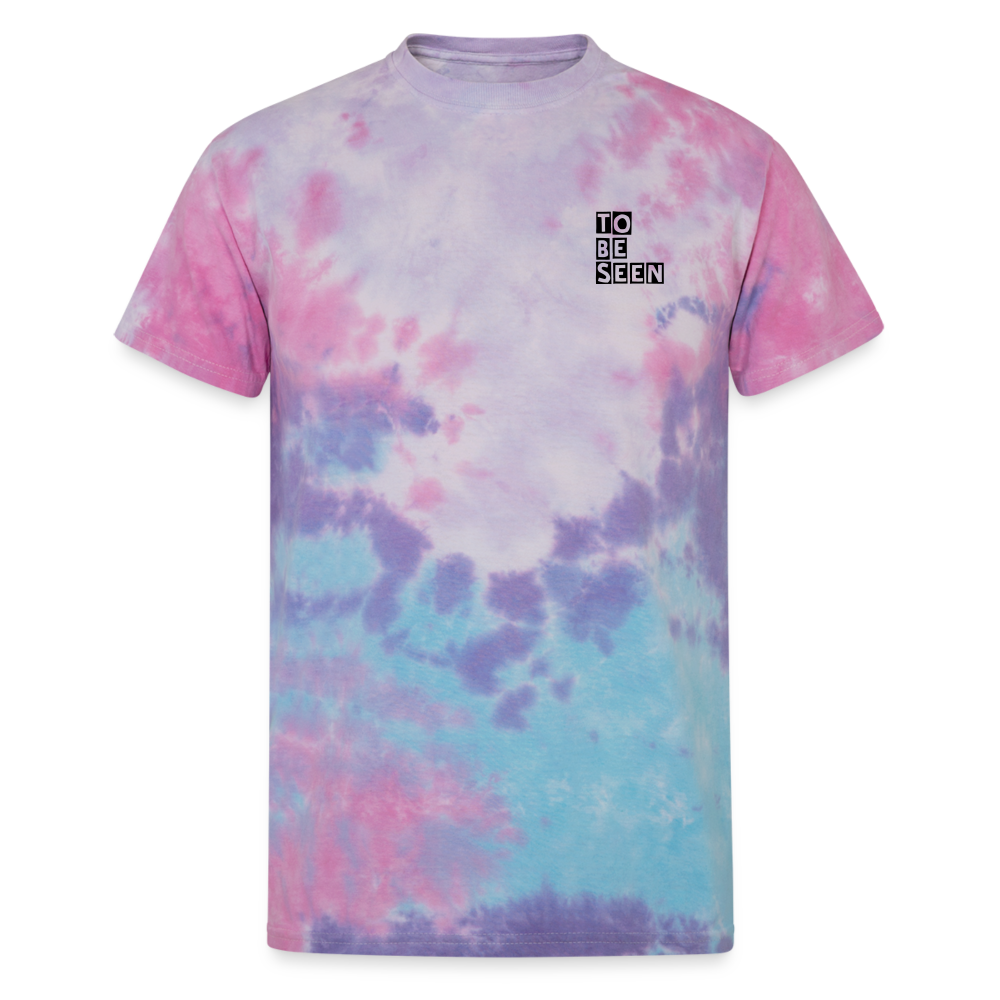 Unisex Tie Dye T-Shirt “to be seen" - cotton candy