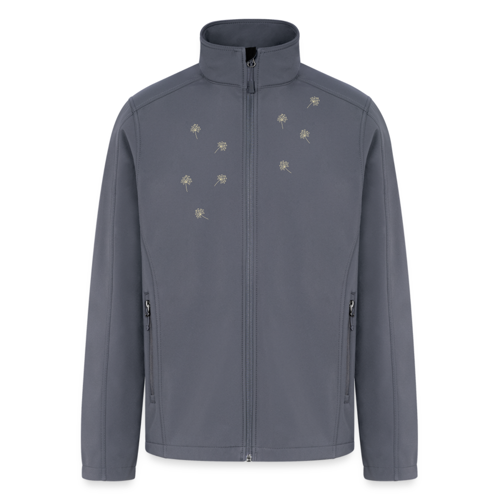 Men’s Soft Shell Jacket “dandelion" - gray