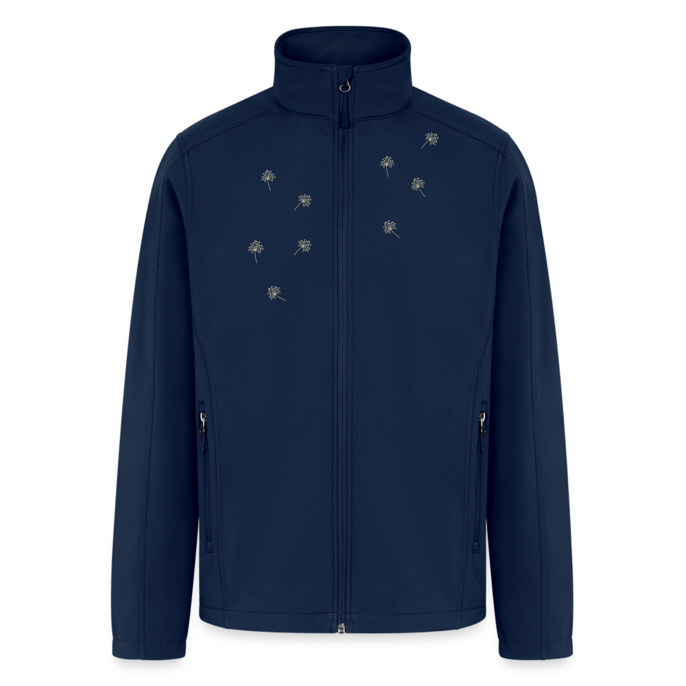 Men’s Soft Shell Jacket “dandelion" - navy