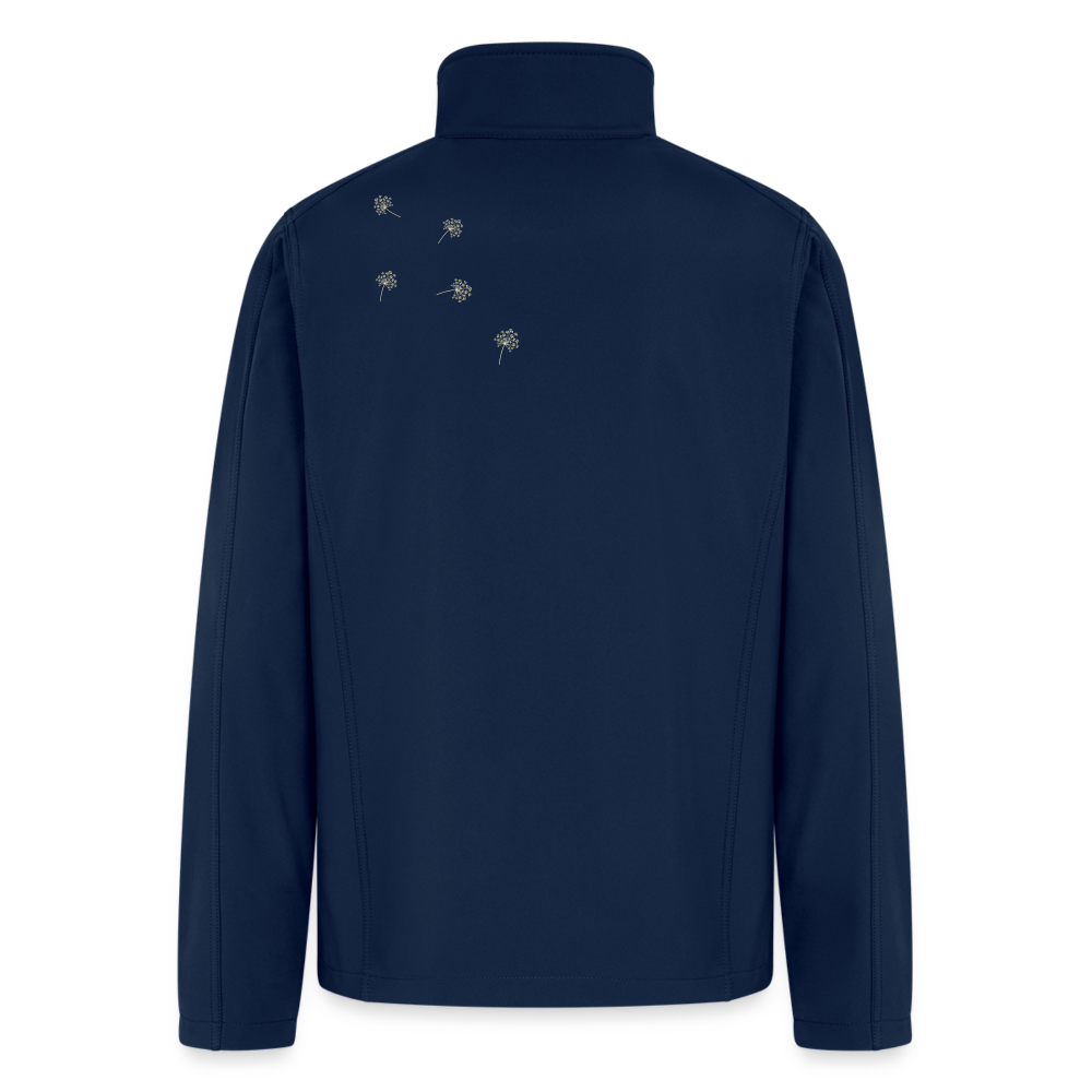 Men’s Soft Shell Jacket “dandelion" - navy