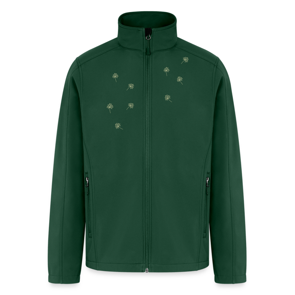 Men’s Soft Shell Jacket “dandelion" - forest green