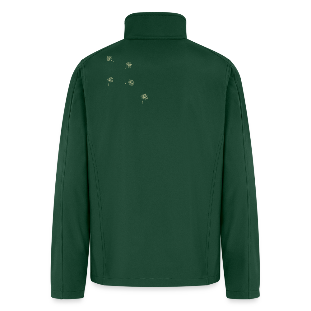 Men’s Soft Shell Jacket “dandelion" - forest green