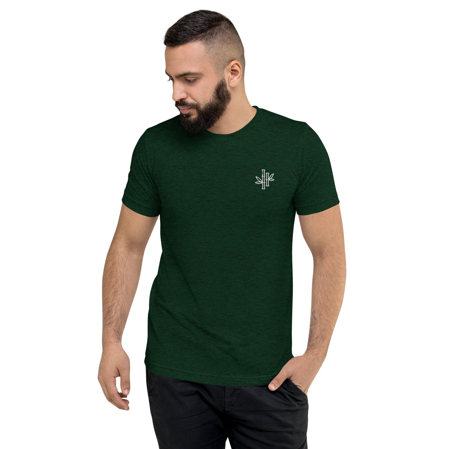 “Little Bamboo” Unisex fitted sleeve t-shirt