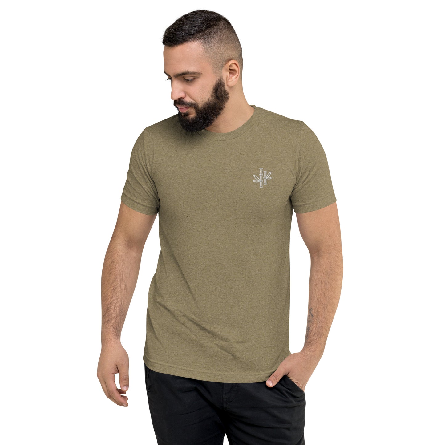 “Little Bamboo” Unisex fitted sleeve t-shirt